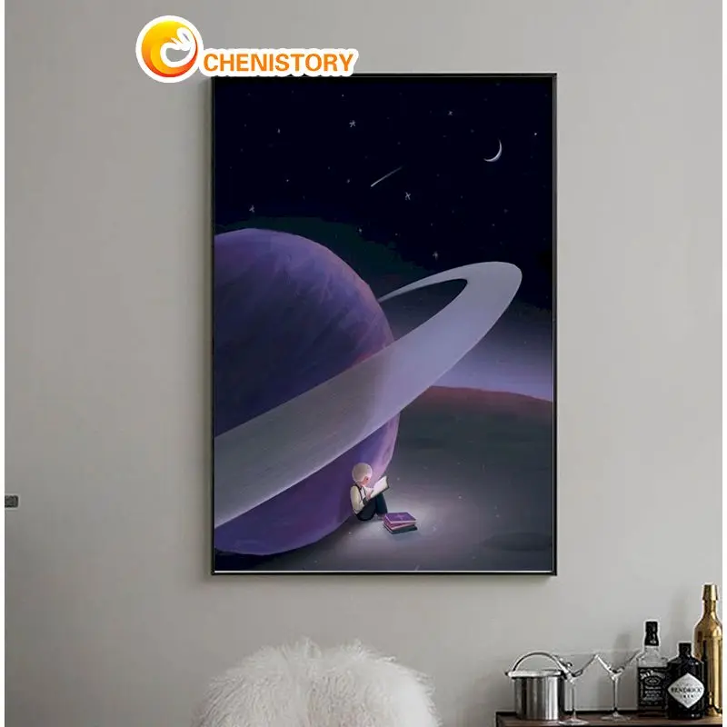 CHENISTORY Painting By Numbers Purple Planet Handpainted Pictures By Numbers Scenery Painting Wall Decor
CHENISTORY Painting By Numbers Purple Planet Handpainted Pictures By Numbers Scenery Painting Wall Decor