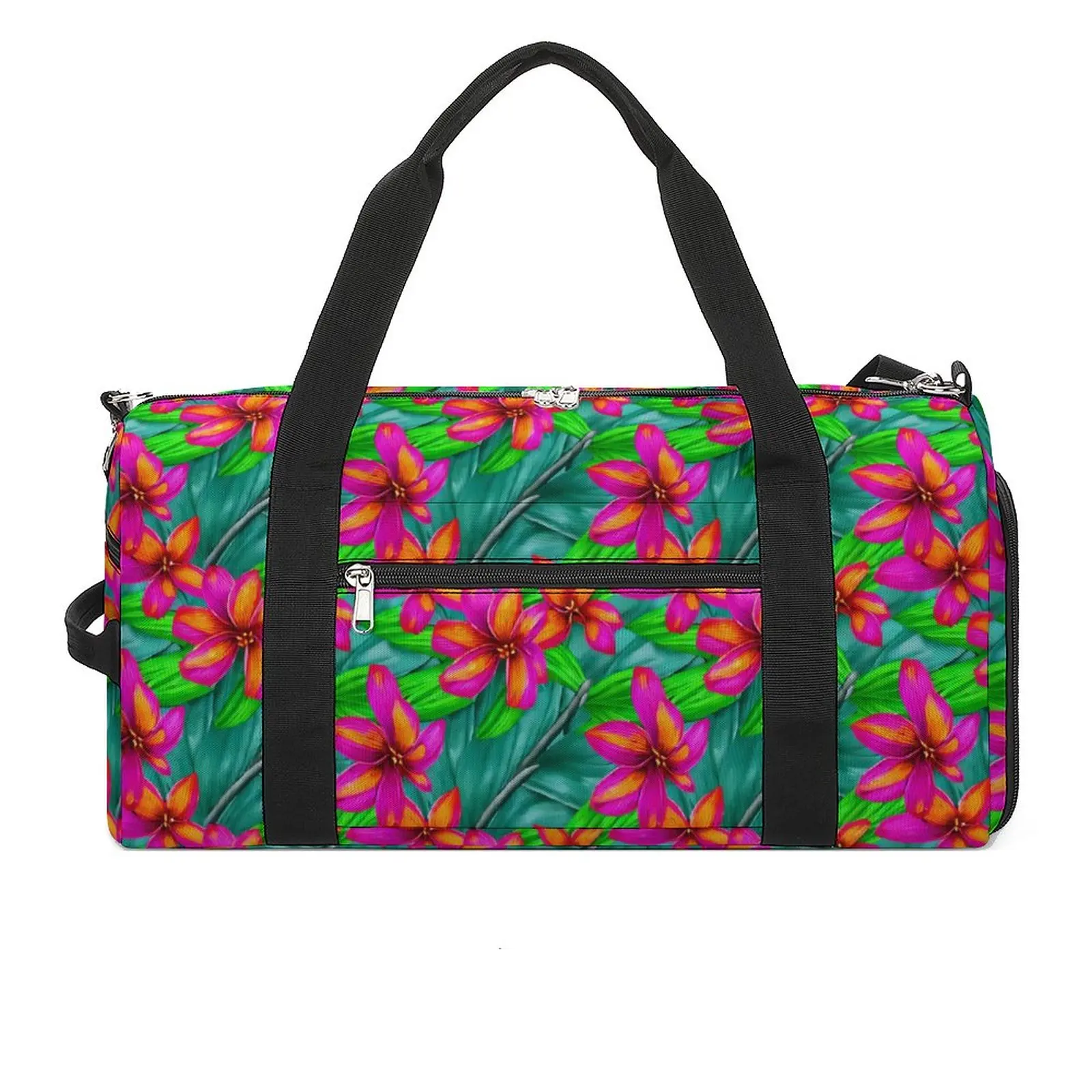 Tropical Floral Gym Bag Paradise Print Training Sports Bags Male Female Custom with Shoes Funny Fitness Bag Outdoor Handbags
Tropical Floral Gym Bag Paradise Print Training Sports Bags Male Female Custom with Shoes Funny Fitness Bag Outdoor Handbags
