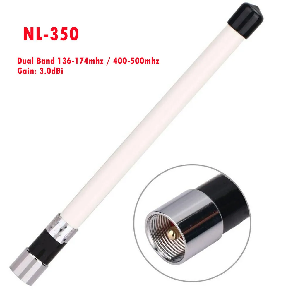 Car Mobile Antenna NL-350 PL259 144/430MHz VHF UHF Dual Band Ham Amateur Radios Antennas Fiberglass Antenna Two Way Radio
Car Mobile Antenna NL-350 PL259 144/430MHz VHF UHF Dual Band Ham Amateur Radios Antennas Fiberglass Antenna Two Way Radio