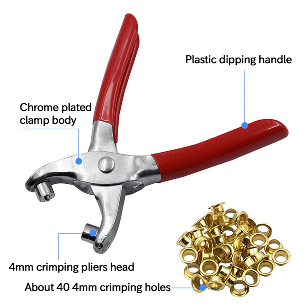 1/40PCS Eyelet Grommet Pliers Rivets Hole 1/4inch Steel Fabric Canvas Setter Repairing Kit Business Industrial Light Equipment
1/40PCS Eyelet Grommet Pliers Rivets Hole 1/4inch Steel Fabric Canvas Setter Repairing Kit Business Industrial Light Equipment
