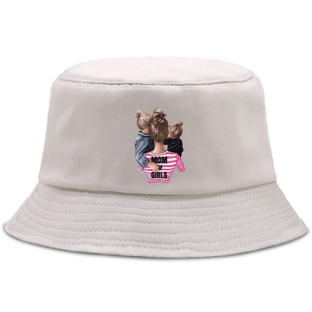 Mom Of Girls Printing Unisex Bucket Hats Vintage Cap Summer Men's Panama Caps Woman Bob Chapeau Street Fishing Fisherman Hat
Mom Of Girls Printing Unisex Bucket Hats Vintage Cap Summer Men's Panama Caps Woman Bob Chapeau Street Fishing Fisherman Hat