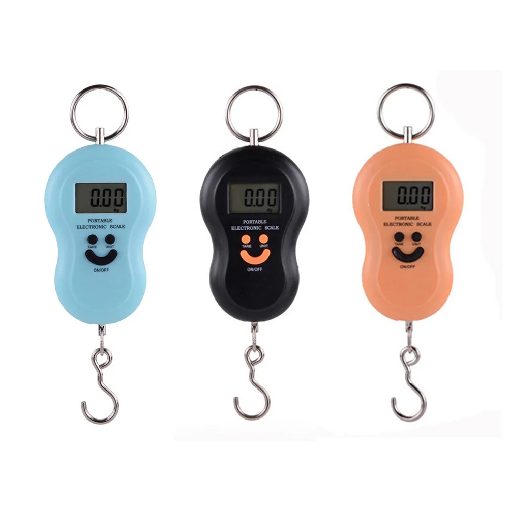 Portable 50Kg 10g Hanging Scale Digital Scale BackLight Electronic Fishing Weights Pocket Scale Luggage Scales Black 
Portable 50Kg 10g Hanging Scale Digital Scale BackLight Electronic Fishing Weights Pocket Scale Luggage Scales Black