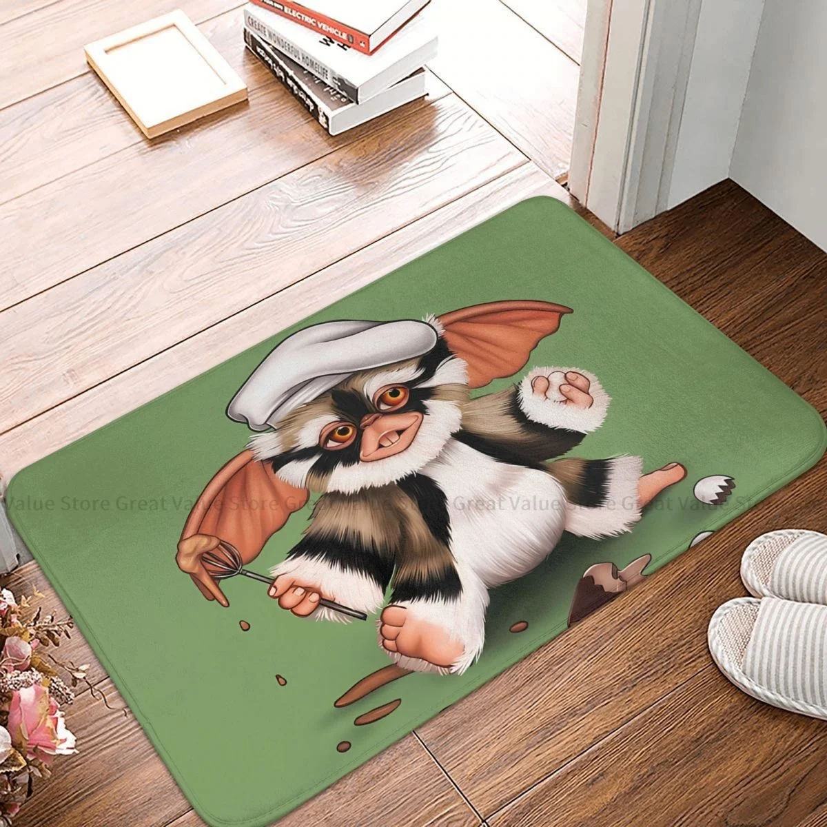 

Gremlins Gizmo Horror Movie Non-slip Doormat Lenny Bath Kitchen Mat Outdoor Carpet Home Pattern Decor