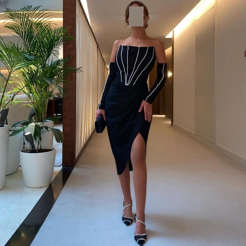 ROSELLA Black Strapless Cocktail Party Dresses Pleated Mermaid Knee Length Formal Occasion Ball Gown New 2023
ROSELLA Black Strapless Cocktail Party Dresses Pleated Mermaid Knee Length Formal Occasion Ball Gown New 2023