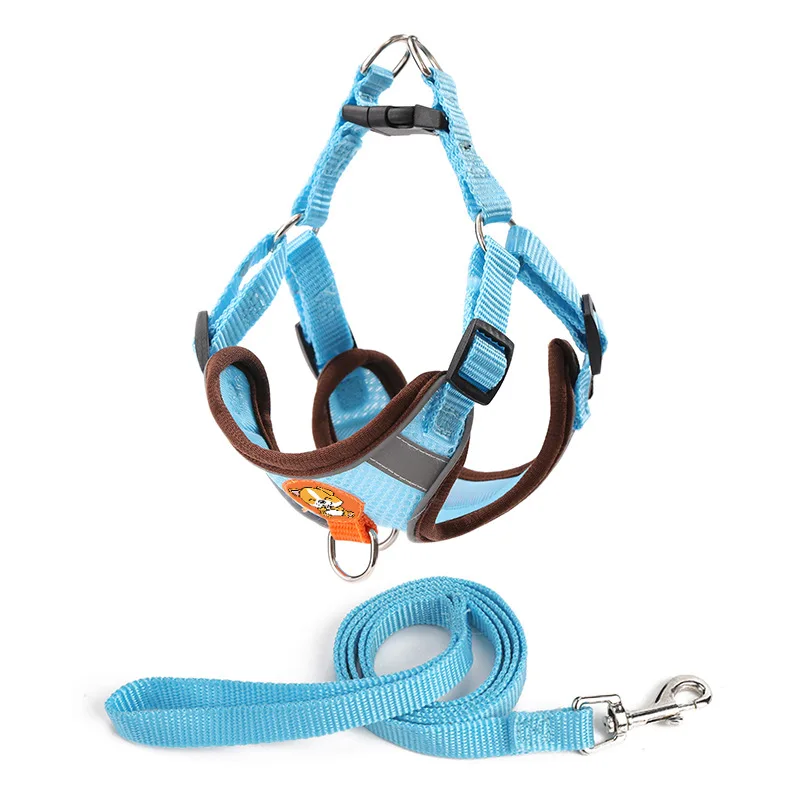 

Dog Harness Vest with Leash For Small Dogs Adjustable Pet Chest Strap Dog Cat Collars Outdoor Walking Lead Leashes XXS-L Harness