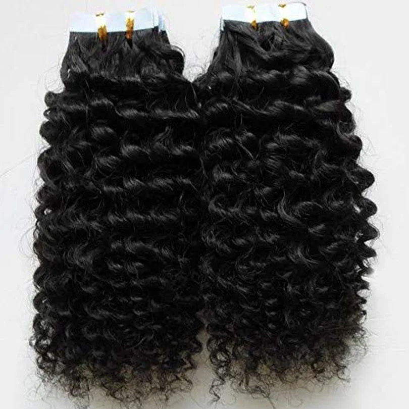 Mongolian Deep Curly Tape in Human Hair Extensions for Women Machine Made Curly Hair Extensions Remy Hair Glue on 100g 40pcs
Mongolian Deep Curly Tape in Human Hair Extensions for Women Machine Made Curly Hair Extensions Remy Hair Glue on 100g 40pcs