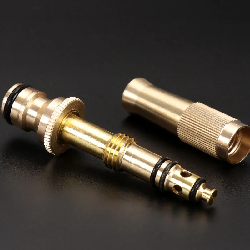 High Pressure Hose Nozzle Heavy Duty , Brass Water Hose Nozzles for Garden Hoses, Adjustable Function
High Pressure Hose Nozzle Heavy Duty , Brass Water Hose Nozzles for Garden Hoses, Adjustable Function