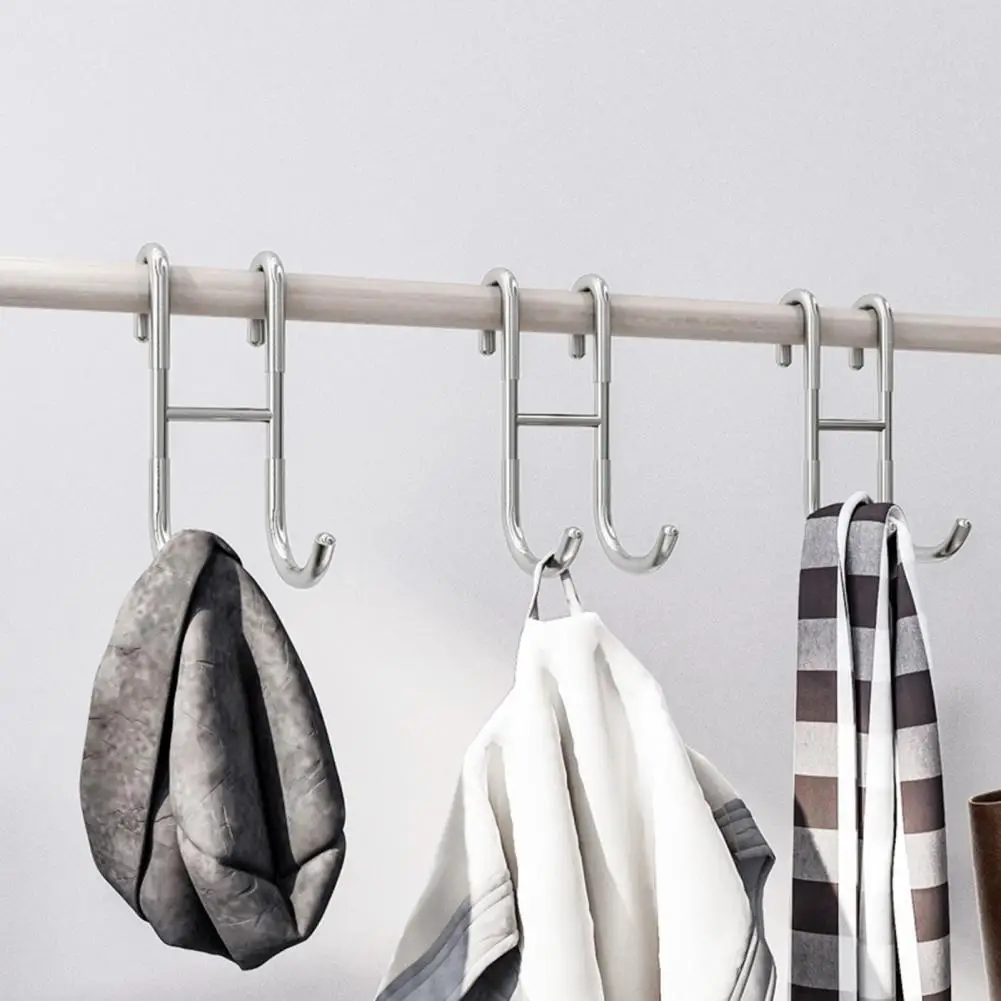 2Pcs Useful Door Hook High Strength Durable Towel Hook S-shaped Towel Hanger Home Accessories Bathroom Hook 
2Pcs Useful Door Hook High Strength Durable Towel Hook S-shaped Towel Hanger Home Accessories Bathroom Hook