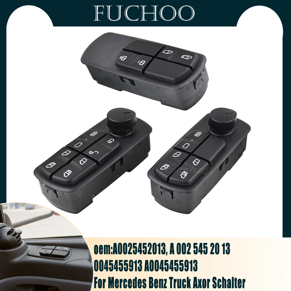 Hight Quality For Mercedes Benz Truck Axor Schalter A0025452013 0025452013 Electric Power Window Regulator Master Switch
Hight Quality For Mercedes Benz Truck Axor Schalter A0025452013 0025452013 Electric Power Window Regulator Master Switch
