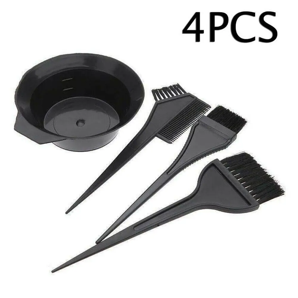 Black Salon Professional Hairdressing Tint Comb Dye Bleaching With Bowl Hair Colouring Brush
Black Salon Professional Hairdressing Tint Comb Dye Bleaching With Bowl Hair Colouring Brush