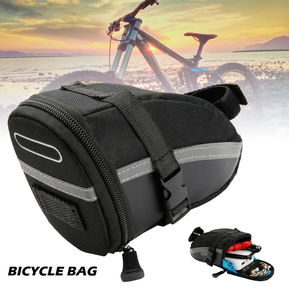 1.2L Portable Waterproof Bike Saddle Bag Cycling Seat Pouch Bicycle Tail Bags Rear Pannier Cycling Equipment Bicycle Bags
1.2L Portable Waterproof Bike Saddle Bag Cycling Seat Pouch Bicycle Tail Bags Rear Pannier Cycling Equipment Bicycle Bags