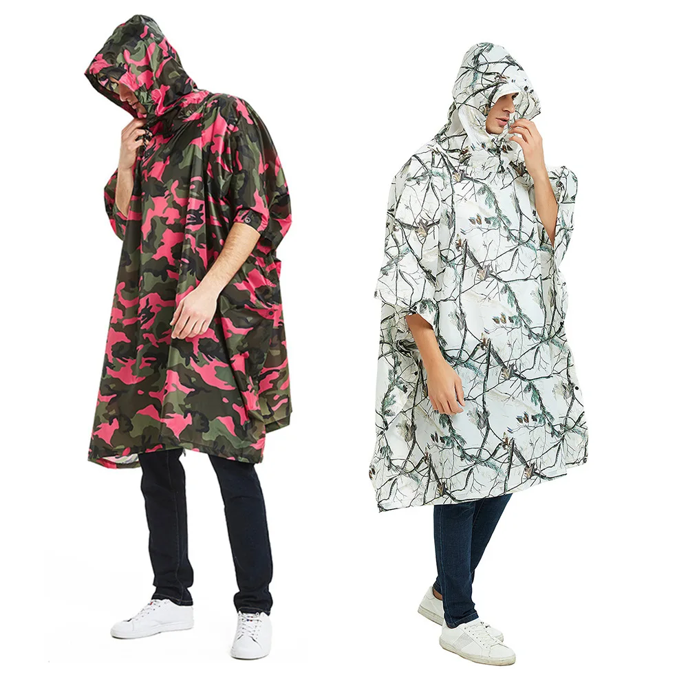 Outdoor Sports Raincoat Hiking Waterproof Poncho Mountaineering Camping Three-In-One Raincoat Fishing Raincoat with Storage Case
Outdoor Sports Raincoat Hiking Waterproof Poncho Mountaineering Camping Three-In-One Raincoat Fishing Raincoat with Storage Case
