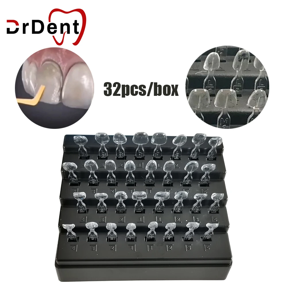 32pcs/Set Dental Veneer Mould Kit Composite Resin Mold Aesthetic Autoclave Anterior Teeth Whitening Tools Light Cure Partner
32pcs/Set Dental Veneer Mould Kit Composite Resin Mold Aesthetic Autoclave Anterior Teeth Whitening Tools Light Cure Partner