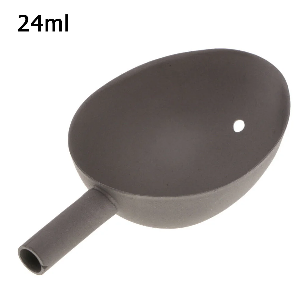 Titanium Alloy Baiting Throwing Spoon Baiting Spoon Bait Scoop Fishing Tool Volume 24/36ml Carp Fishing High Quality
Titanium Alloy Baiting Throwing Spoon Baiting Spoon Bait Scoop Fishing Tool Volume 24/36ml Carp Fishing High Quality