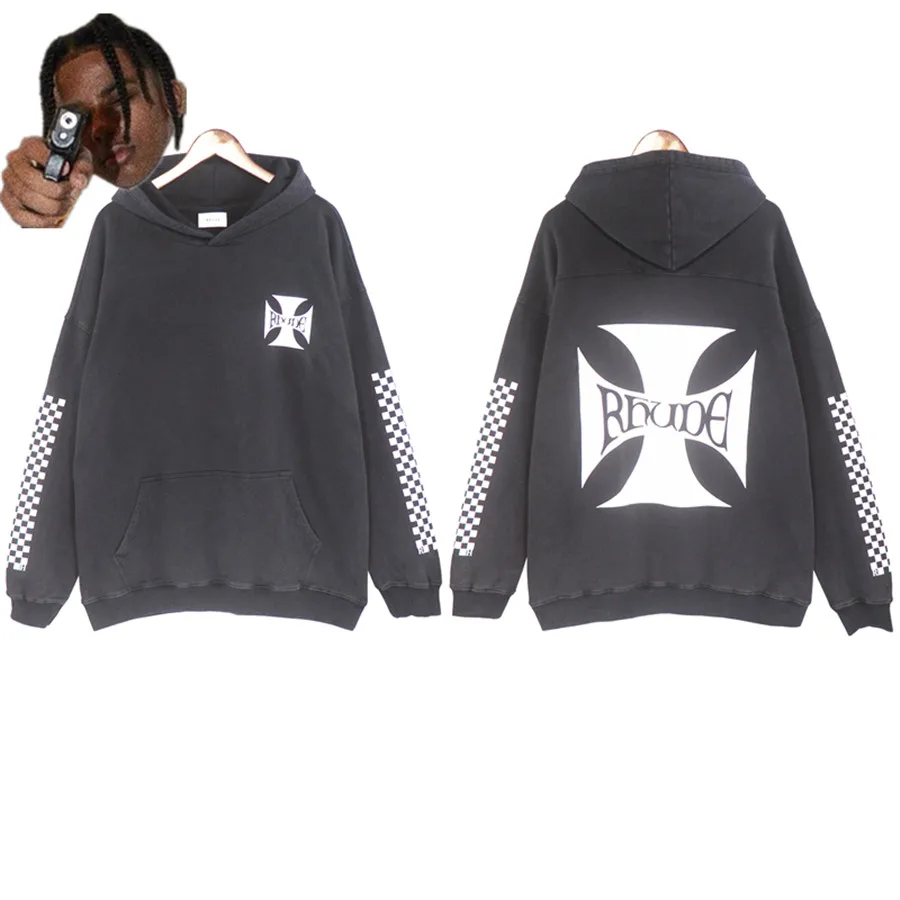 Rhude Black Fashion Hoodie Men 1:1 Best Quality Washed Checkerboard Oversized Rhude Women Sweatshirts Pullover Mens Clothing
Rhude Black Fashion Hoodie Men 1:1 Best Quality Washed Checkerboard Oversized Rhude Women Sweatshirts Pullover Mens Clothing