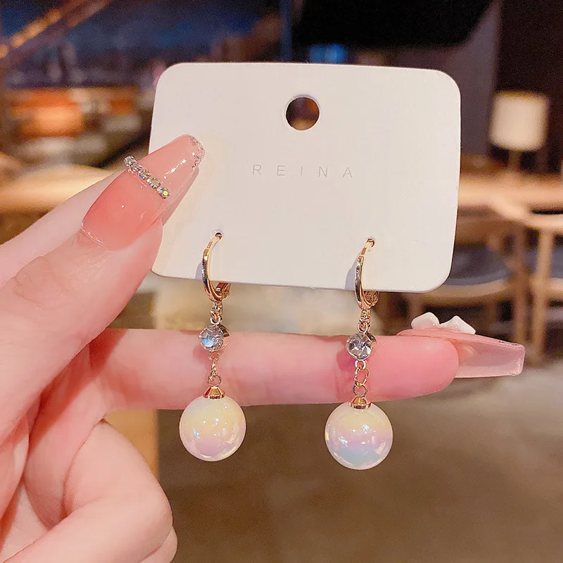 Fashion Pearl Chain Drop Stud Earrings for Women Korean Jewelry Butterfly Bowknot Heart Cherry Dangle Party Bridal Piercing Gift
Fashion Pearl Chain Drop Stud Earrings for Women Korean Jewelry Butterfly Bowknot Heart Cherry Dangle Party Bridal Piercing Gift