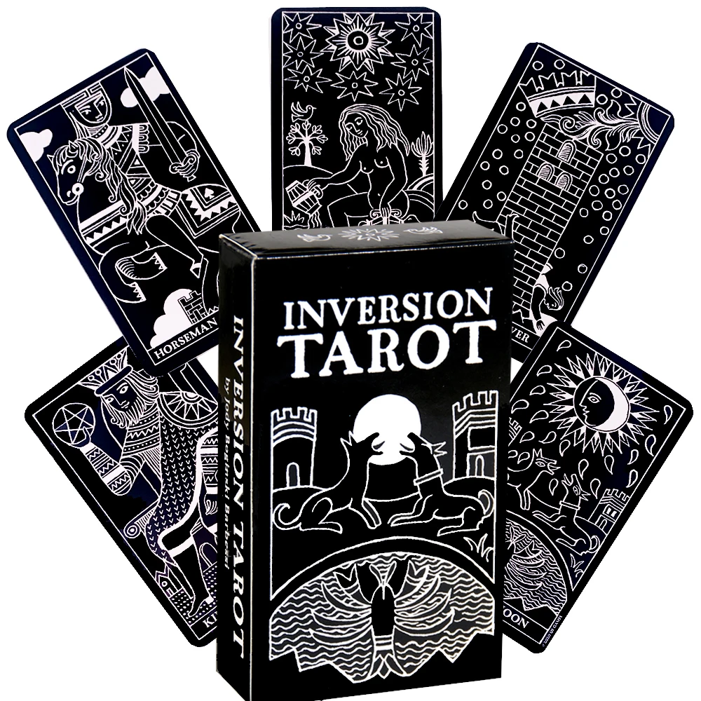 Inversion Tarot Deck Board Game Cards Mysterious Divination Deck Family Party Games English Version Vintage Color Cards
Inversion Tarot Deck Board Game Cards Mysterious Divination Deck Family Party Games English Version Vintage Color Cards