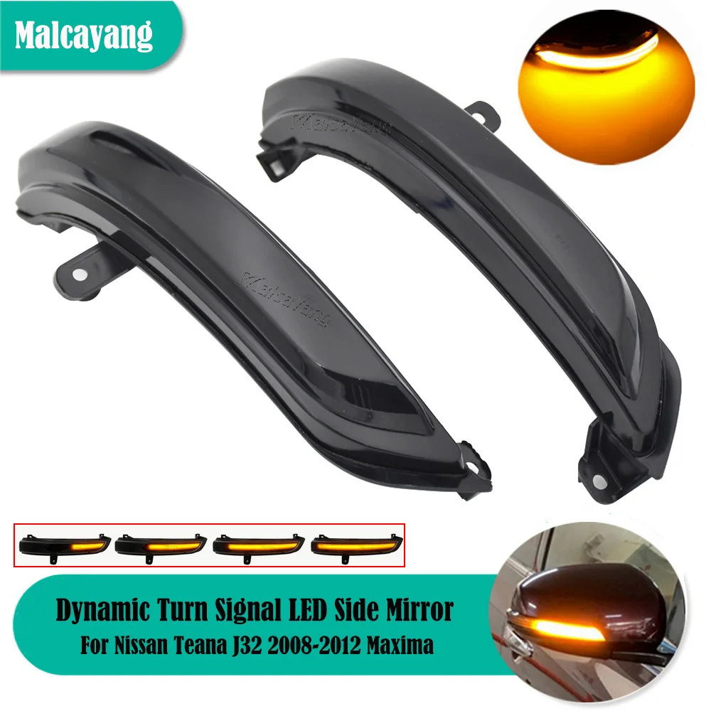 Dynamic Turn Signal LED Side Mirror Direction For Nissan Teana J32 2008-2012 Maxima Indicators Blinker Sequential Light
Dynamic Turn Signal LED Side Mirror Direction For Nissan Teana J32 2008-2012 Maxima Indicators Blinker Sequential Light