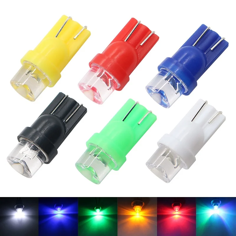 100Pcs T10 W5W 194 LED Wedge Bulb Auto Interior Parts For Car Light Accessories Products Assembly Reading Lamp Lighting 12V
100Pcs T10 W5W 194 LED Wedge Bulb Auto Interior Parts For Car Light Accessories Products Assembly Reading Lamp Lighting 12V