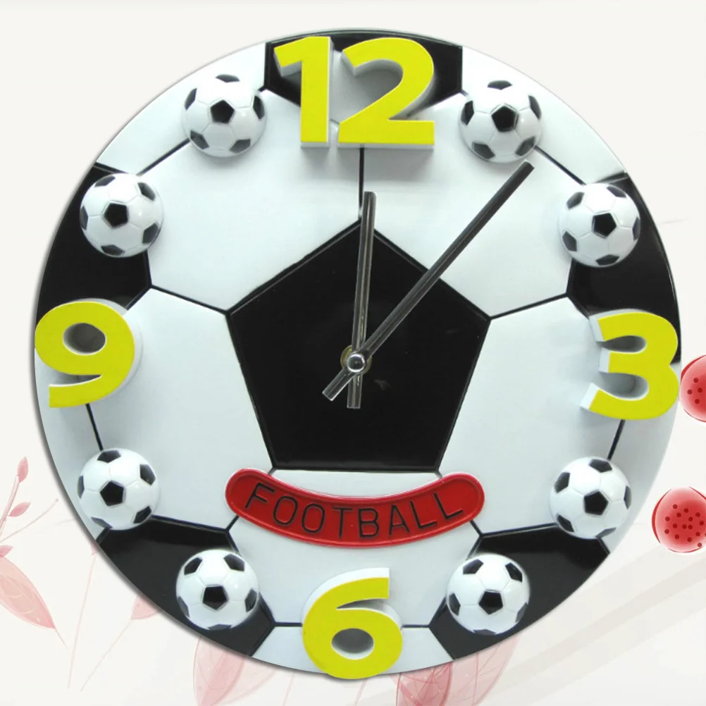 Clock Wall Silent Modern Football Gifts Home Hanging 3Dplayer Soccer Present Housewarming Numberfan Decorations School Round
Clock Wall Silent Modern Football Gifts Home Hanging 3Dplayer Soccer Present Housewarming Numberfan Decorations School Round