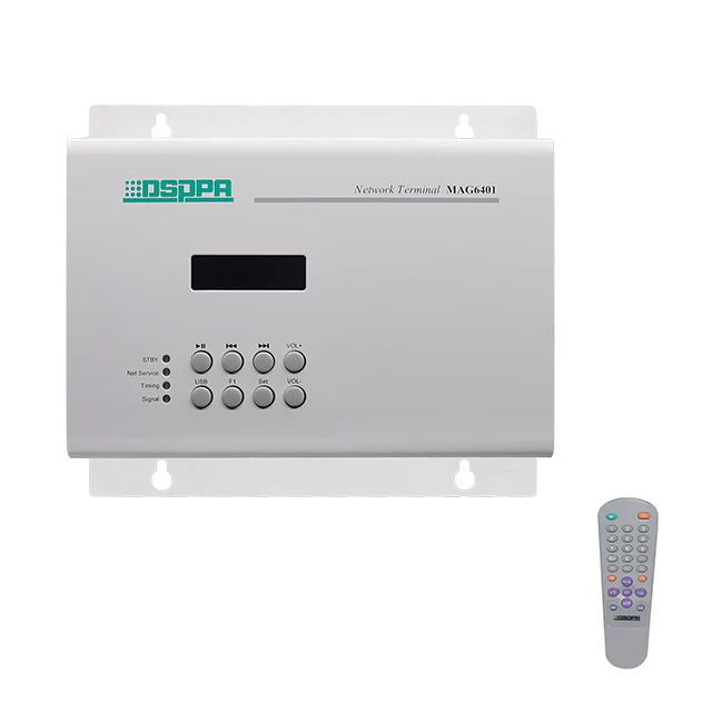 Fully Digital IP Network Terminal with Timer/Remote Control Smart Network PA System Paging Station
Fully Digital IP Network Terminal with Timer/Remote Control Smart Network PA System Paging Station