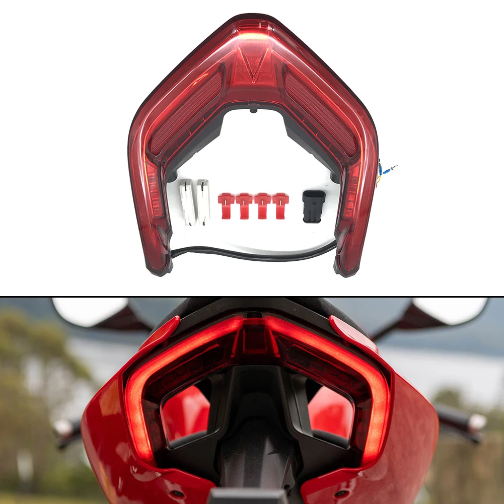Accessories Tail Light ABS+LED Car Accessories Direct Installation Yellow + Red For DUCATI PANIGALE V2 Practical
Accessories Tail Light ABS+LED Car Accessories Direct Installation Yellow + Red For DUCATI PANIGALE V2 Practical