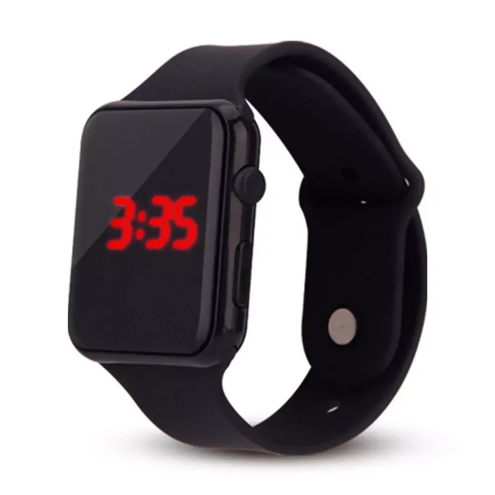 LED Wristwatch Silicone Band Digital Display Watch Gifts for Children Kids Universal Gender Sport Watch Time Display
LED Wristwatch Silicone Band Digital Display Watch Gifts for Children Kids Universal Gender Sport Watch Time Display