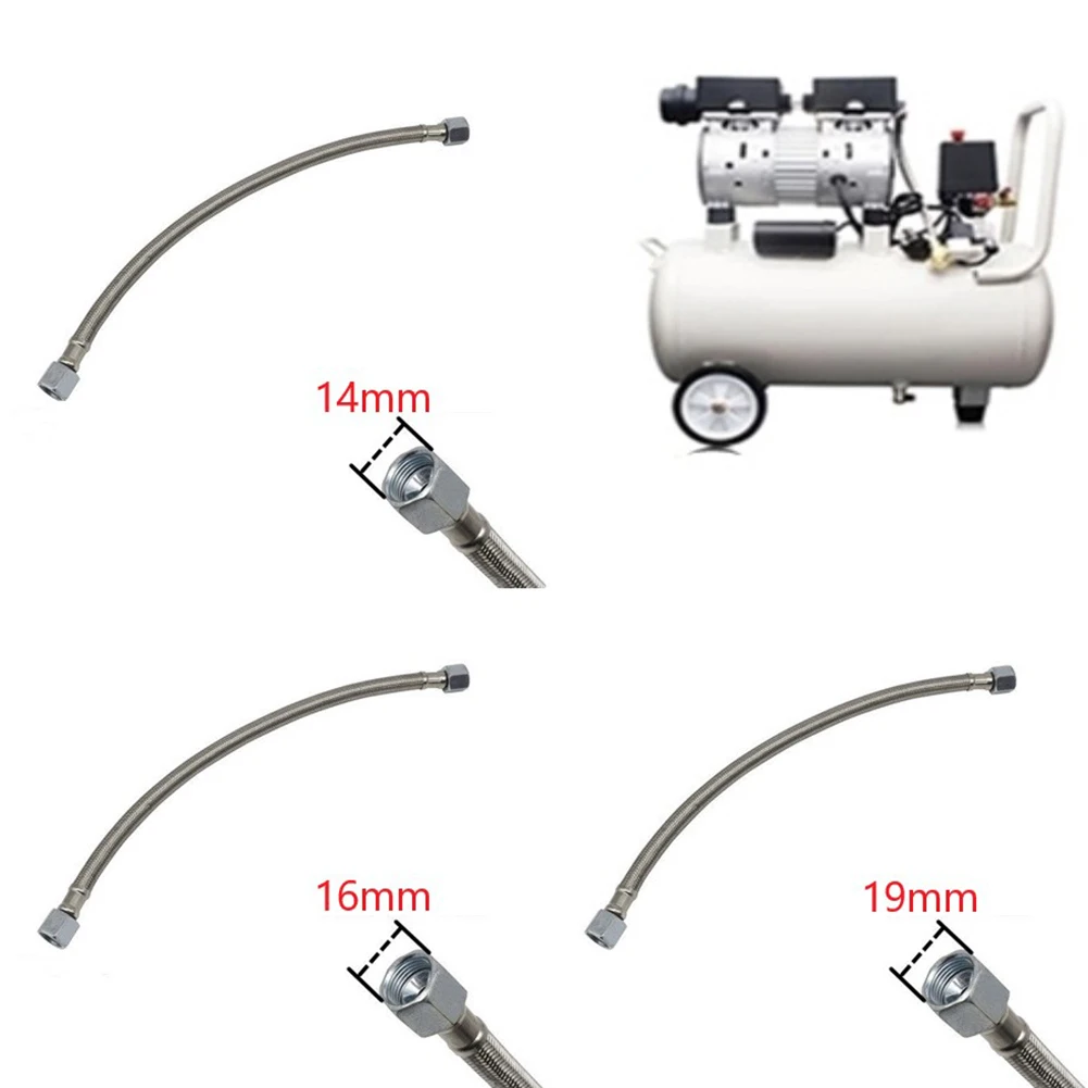 400mm Air Compressor Intake Tube Air Pump Check Valve 14/16/19mm Thread Pipe Stainless Steel Hose Air Compressor Accessories
400mm Air Compressor Intake Tube Air Pump Check Valve 14/16/19mm Thread Pipe Stainless Steel Hose Air Compressor Accessories