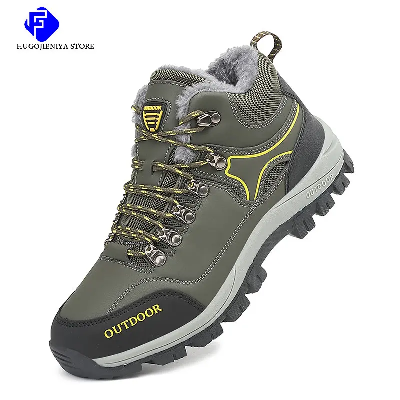 2022 Fashion Men Large Size Hiking Boots Winter Outdoor Warm Fur Non Slip Classic Men Footwear Outdoor Climbing Trekking Boots
2022 Fashion Men Large Size Hiking Boots Winter Outdoor Warm Fur Non Slip Classic Men Footwear Outdoor Climbing Trekking Boots