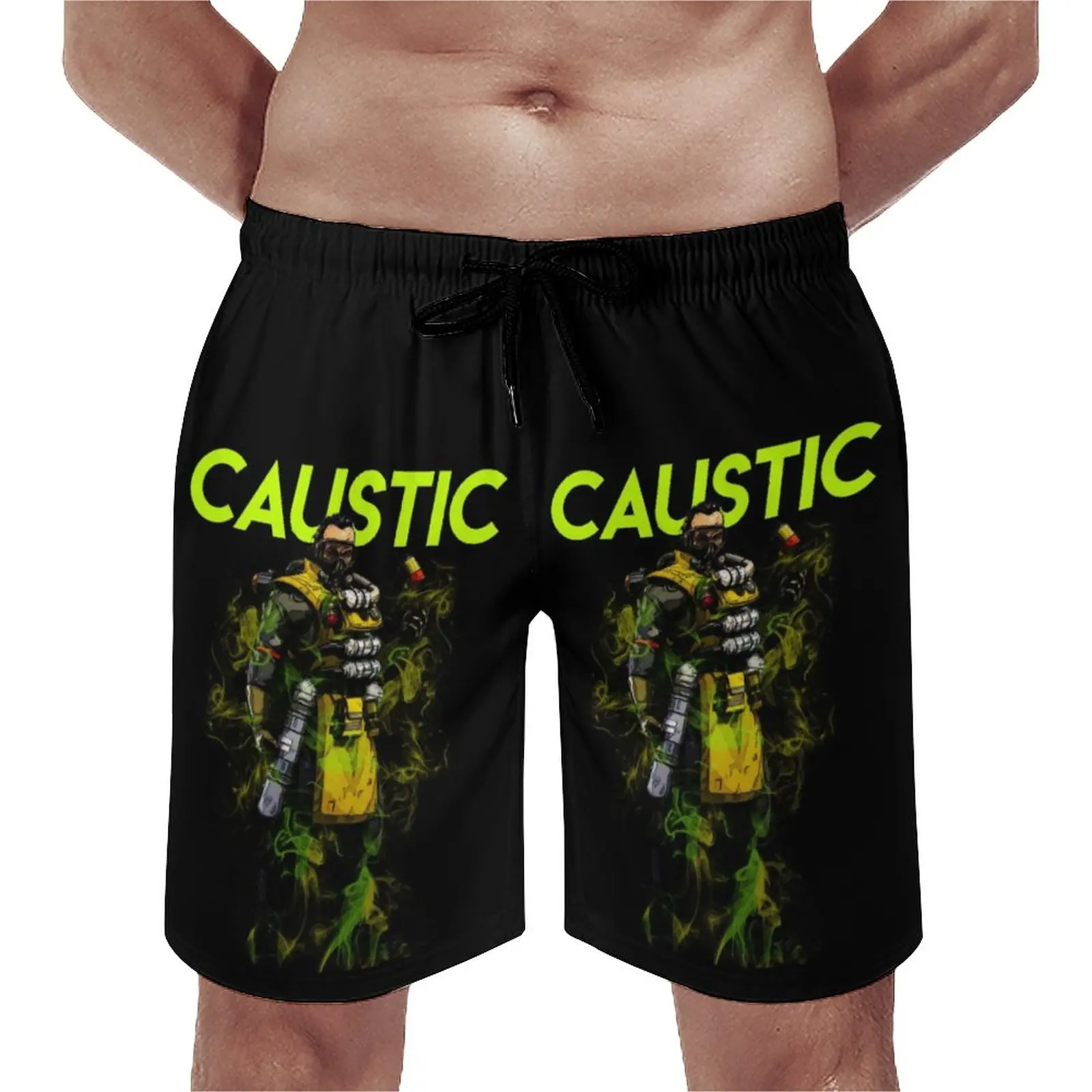 Summer Board Shorts Caustic Smokey Sports Fitness Apex Legends Design Beach Shorts Vintage Comfortable Swim Trunks Plus Size
Summer Board Shorts Caustic Smokey Sports Fitness Apex Legends Design Beach Shorts Vintage Comfortable Swim Trunks Plus Size
