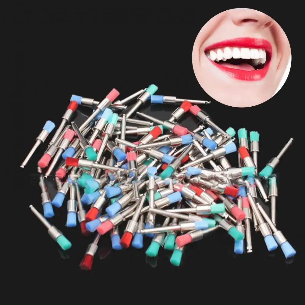 100Pcs/Box Practical Teeth Whitening Polishing Brush Head Dental Materials Brush Wide Application Waterproof
100Pcs/Box Practical Teeth Whitening Polishing Brush Head Dental Materials Brush Wide Application Waterproof