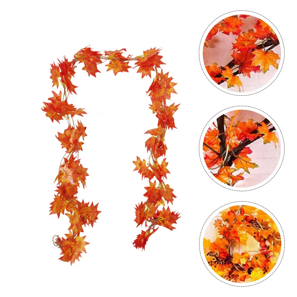 Garland Leaf Maple Autumn Fall Leaves Artificial Props Photo Decoration Weddinggarden Fake Vine Felt Outdoor Decorations Party
Garland Leaf Maple Autumn Fall Leaves Artificial Props Photo Decoration Weddinggarden Fake Vine Felt Outdoor Decorations Party