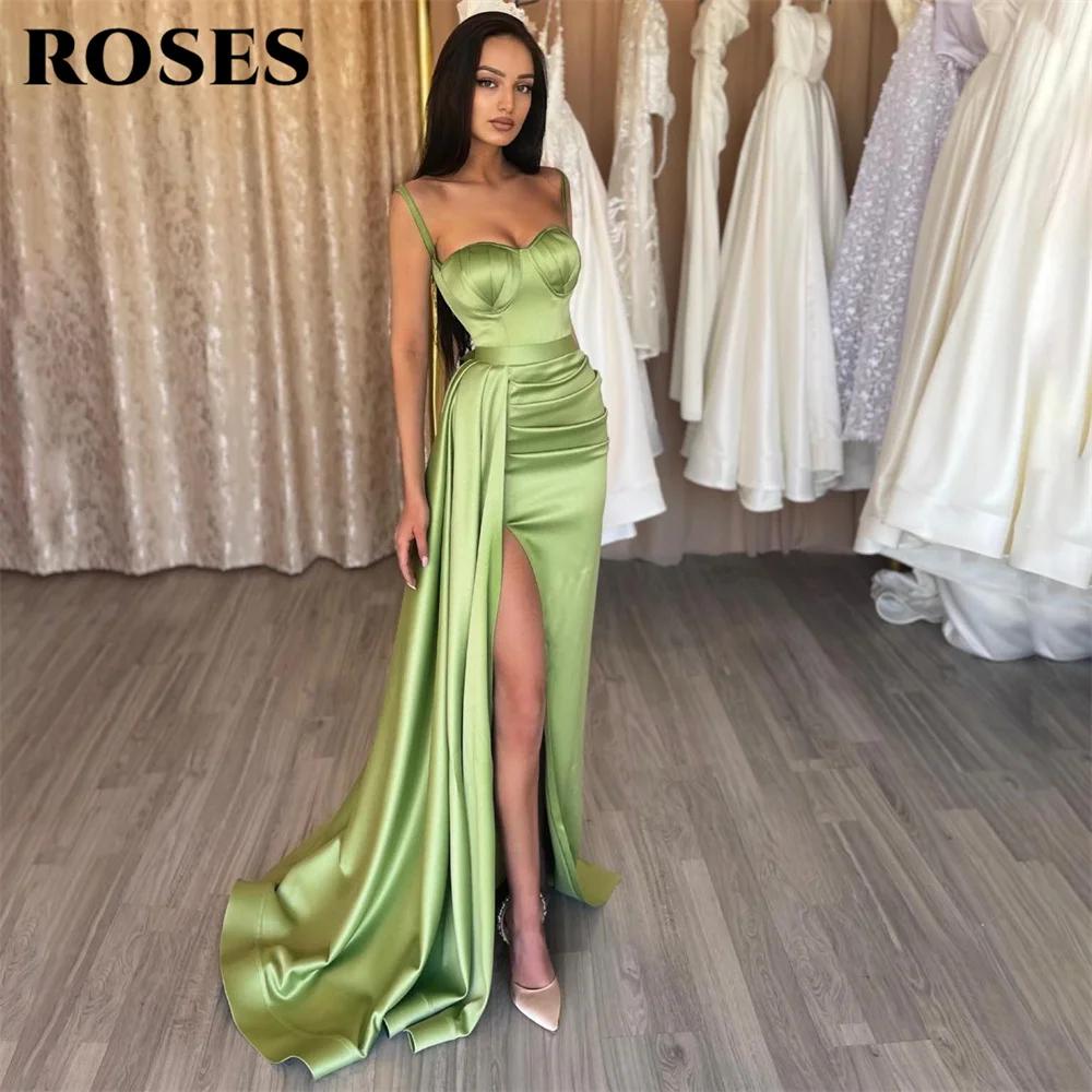 ROSES Mint Green Prom Dress Spaghetti Strap Party Dress Mermaid Sexy Celebrity Gowns Stain Wedding Party Dress вечерние платья
ROSES Mint Green Prom Dress Spaghetti Strap Party Dress Mermaid Sexy Celebrity Gowns Stain Wedding Party Dress вечерние платья