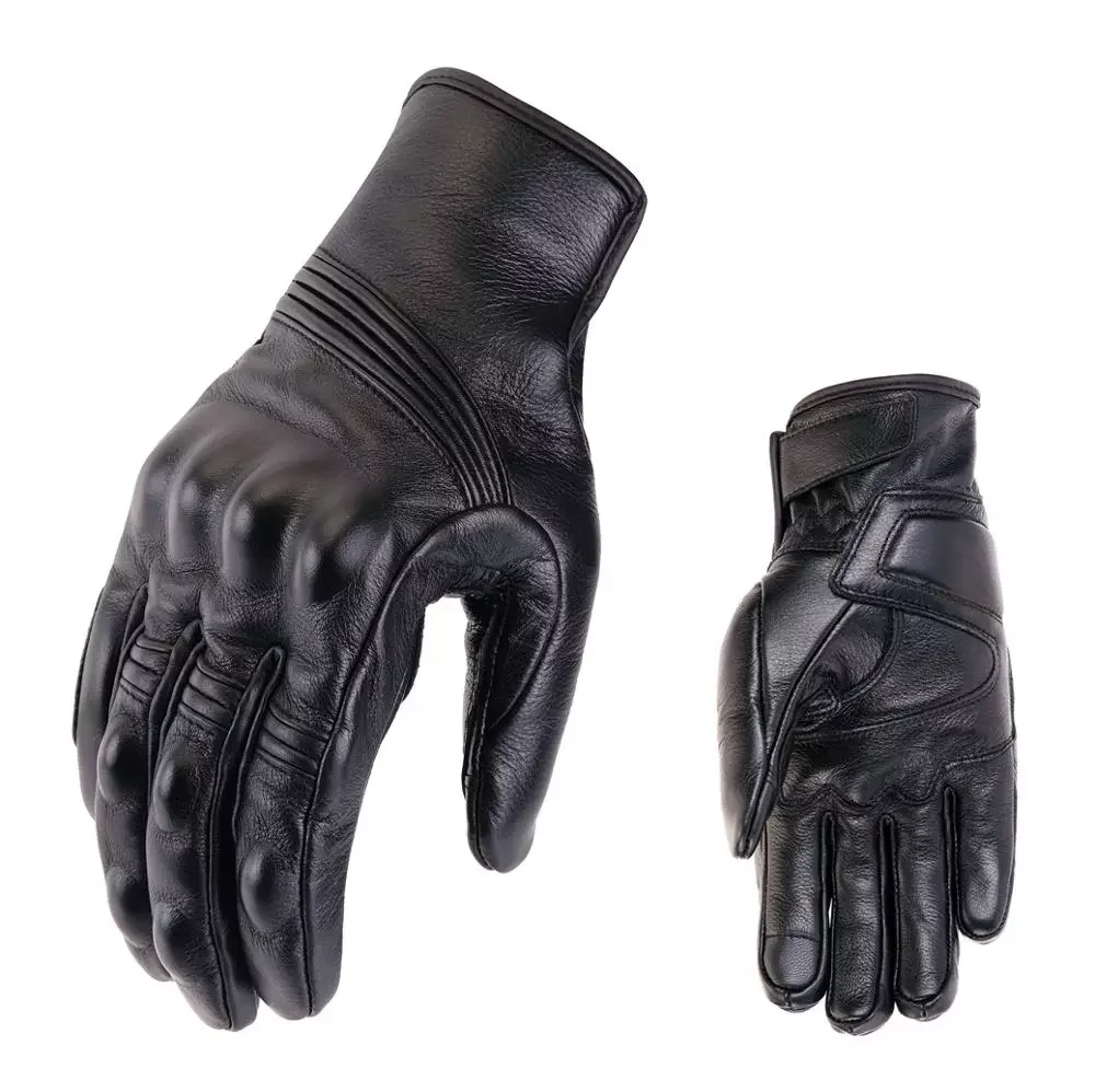 Retro Perforated Leather Motorcycle Gloves Cycling Moto Motorbike Protective Gears Motocross Glove winter man Gift women bike
Retro Perforated Leather Motorcycle Gloves Cycling Moto Motorbike Protective Gears Motocross Glove winter man Gift women bike