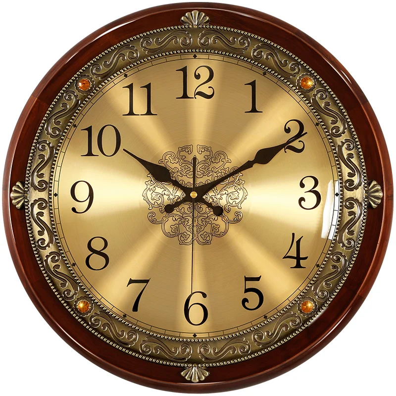 American Luxury Wall Metal Wall Gift Chic Living Clock Horloge Nordic Wood Silent Bedroom Clocks Room Style Retro Shabby Gold
American Luxury Wall Metal Wall Gift Chic Living Clock Horloge Nordic Wood Silent Bedroom Clocks Room Style Retro Shabby Gold