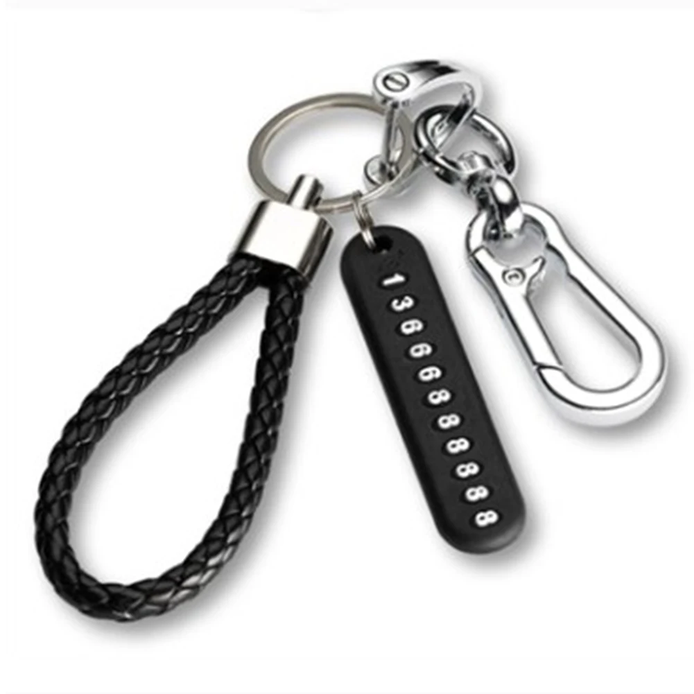 Anti-Lost Key Chain Pendant Split Rings Keychain Phone Number Card Keyring Auto Vehicle Key Chain Car Accessories
Anti-Lost Key Chain Pendant Split Rings Keychain Phone Number Card Keyring Auto Vehicle Key Chain Car Accessories