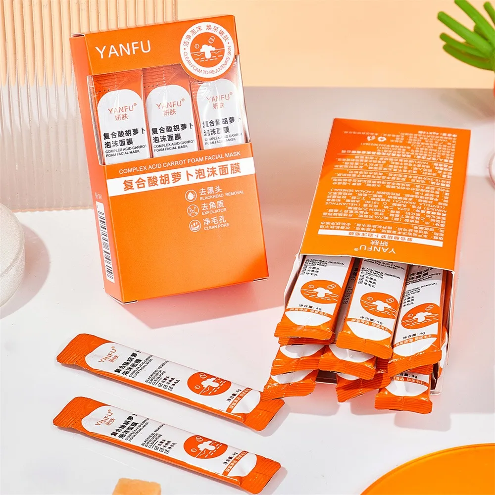 Beauty Complex Carrot Foam Mask Convenient Packaging Nourishing Not Sticky Hydration Revitalizing Skin Hydration Must-have
Beauty Complex Carrot Foam Mask Convenient Packaging Nourishing Not Sticky Hydration Revitalizing Skin Hydration Must-have