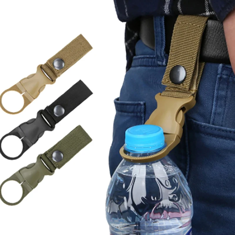 New Outdoor Camping Hiking Tactical Multifunction Nylon Webbing Carabiner Buckle Bottle Hanging Bottles Strap Belt Clip EDC Tool
New Outdoor Camping Hiking Tactical Multifunction Nylon Webbing Carabiner Buckle Bottle Hanging Bottles Strap Belt Clip EDC Tool