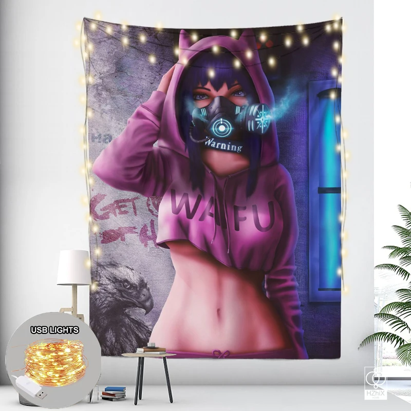 Cyberpunk Tapestry Psychedelic Fantasy Future City Cyberspace Sexy Woman Tapestries Neon Vibes Planet Mountains Poster 35X55cm
Cyberpunk Tapestry Psychedelic Fantasy Future City Cyberspace Sexy Woman Tapestries Neon Vibes Planet Mountains Poster 35X55cm