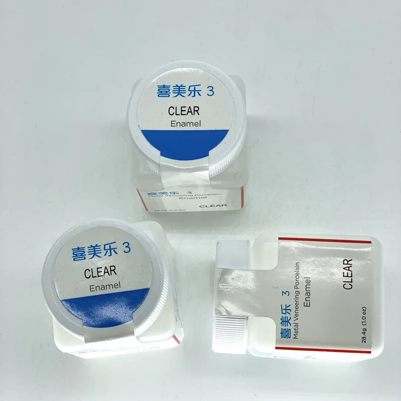 (2 bottles)Dental Porcelain Powder Ceramco 3 28.4g CLEAR/ LIGHT/MEDIUM/ A1 / A2 / A3 16 Color Natural 3D Color
(2 bottles)Dental Porcelain Powder Ceramco 3 28.4g CLEAR/ LIGHT/MEDIUM/ A1 / A2 / A3 16 Color Natural 3D Color