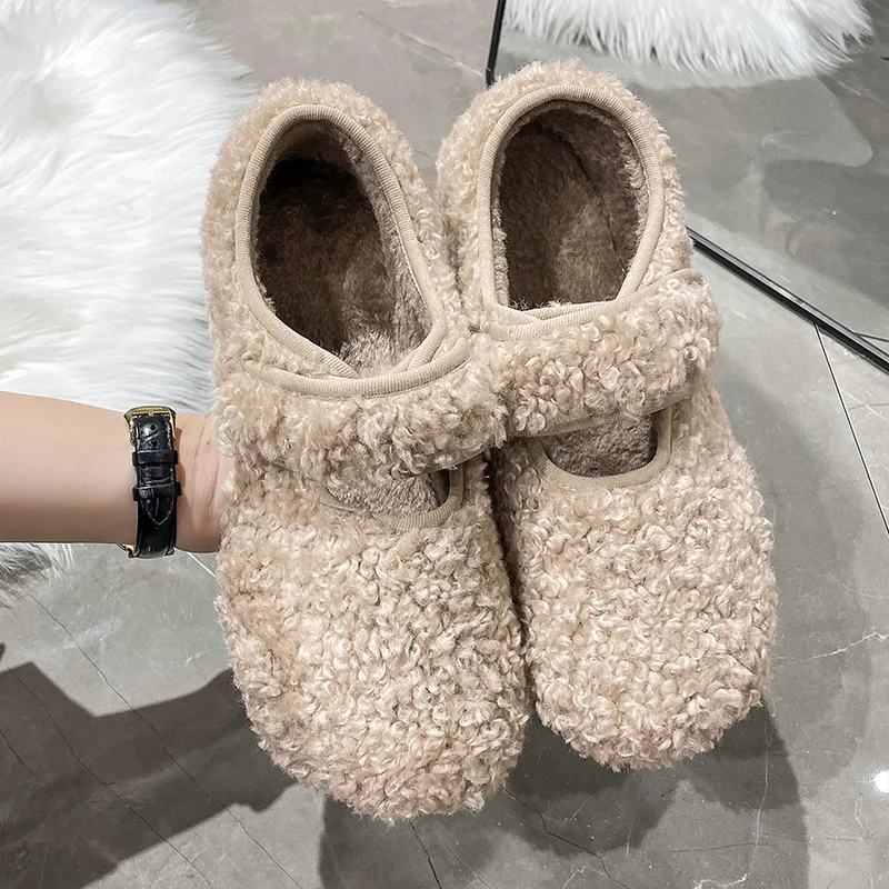 Lamb Hair Hair Shoes Female Autumn Winter Wear 2022 New Net Red Bean Shoes Female Plus Velvet Fairy Student Cotton Single Shoes
Lamb Hair Hair Shoes Female Autumn Winter Wear 2022 New Net Red Bean Shoes Female Plus Velvet Fairy Student Cotton Single Shoes