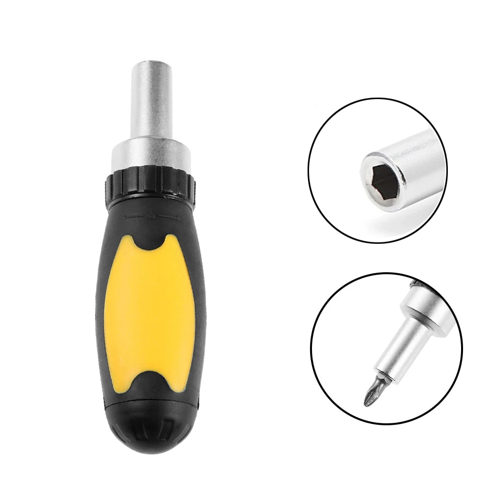 1pc 1/4 Inch 6.35MM Screwdriver Handle Home Repair Hand Tool Pink Multifunction Ratchet Screw Driver With Rubber
1pc 1/4 Inch 6.35MM Screwdriver Handle Home Repair Hand Tool Pink Multifunction Ratchet Screw Driver With Rubber