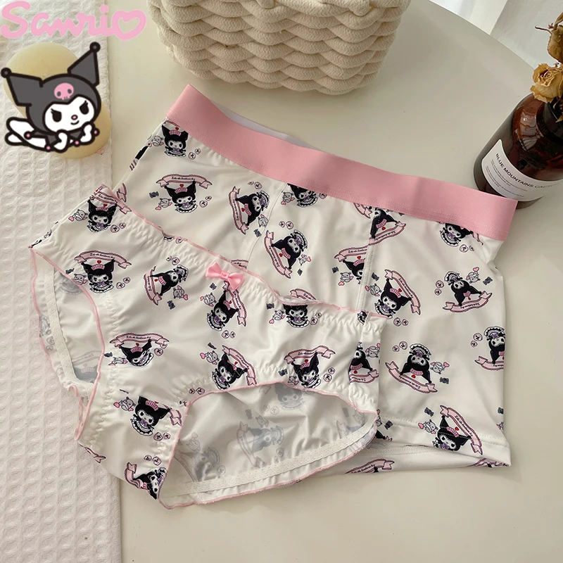

Anime Sanrio Kuromi Cinnamoroll Couple Underwear Sexy Underwear Breathable Comfortable Cartoon Panties Boyfriend Girlfriend Gift