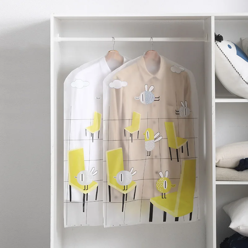 Home Wardrobe Clothes Dust Cover Transparent Printing Hanging Clothes Cover Hanging Bag Storage Hanging Belt Dust Gauze Bag
Home Wardrobe Clothes Dust Cover Transparent Printing Hanging Clothes Cover Hanging Bag Storage Hanging Belt Dust Gauze Bag