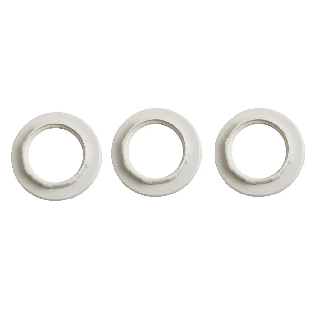 3Pcs Lamp Shade Ring Adapter Kit E14 Plastic Lampshade Collar Ring Thread Lamp Light Shade Accessory Holder Home Light Parts
3Pcs Lamp Shade Ring Adapter Kit E14 Plastic Lampshade Collar Ring Thread Lamp Light Shade Accessory Holder Home Light Parts
