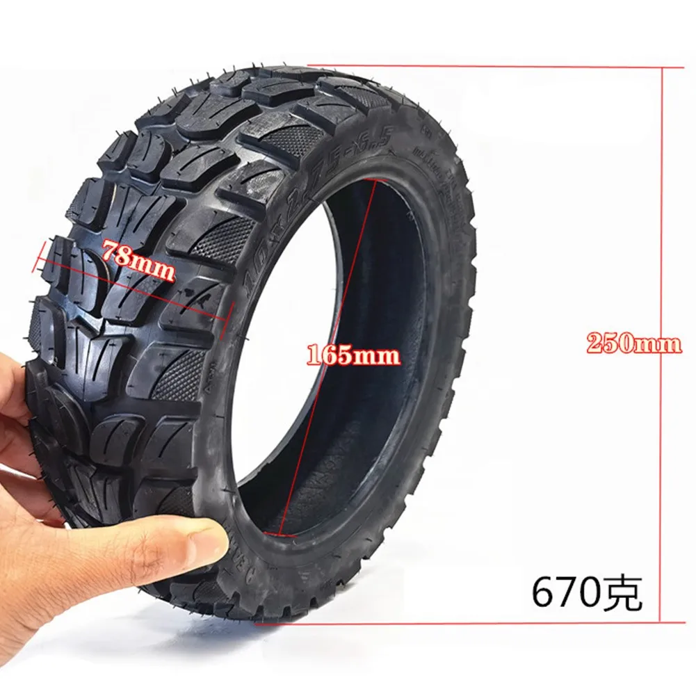 

Off-Road Tire 1/2x 10 Inch Excellent Fittings 10x2.70/2.75-6.5 Built-in Live Glue Can Be Repaired Automatically