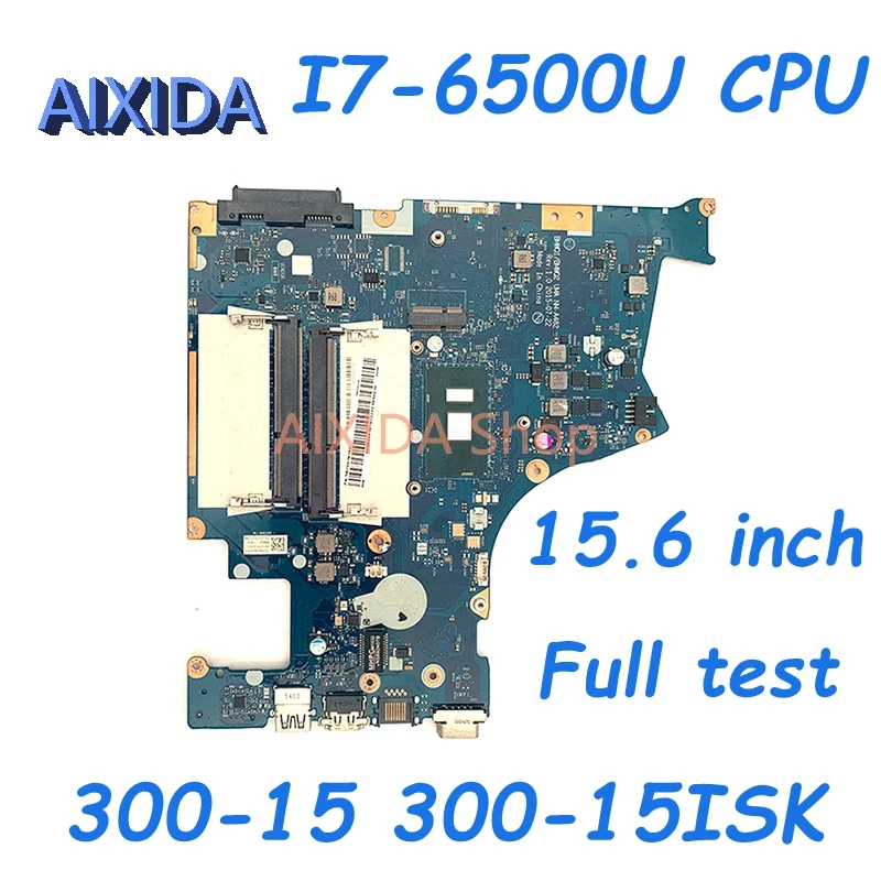 AIXIDA BMWQ1/Q2 UMA NM-A482 материнская плата для 15,6 дюймового ноутбука Lenovo IdeaPad 300-15 300-15ISK, материнская плата I7-6500U CPU HD 520 DDR3L
AIXIDA BMWQ1/Q2 UMA NM-A482 материнская плата для 15,6 дюймового ноутбука Lenovo IdeaPad 300-15 300-15ISK, материнская плата I7-6500U CPU HD 520 DDR3L