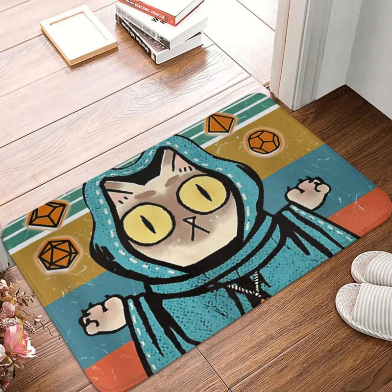 DnD Game Non-slip Doormat Dungeon Meowster Funny Nerdy Gamer Cat D20 Dice Bath Bedroom Mat Welcome Carpet Indoor Modern Decor
DnD Game Non-slip Doormat Dungeon Meowster Funny Nerdy Gamer Cat D20 Dice Bath Bedroom Mat Welcome Carpet Indoor Modern Decor