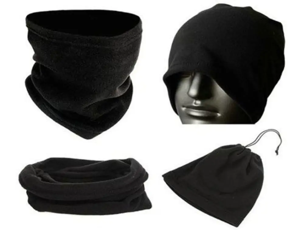 Fleece Beanie Collar Unisex-Black
Fleece Beanie Collar Unisex-Black