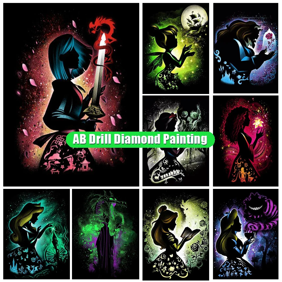 Disney Diy 5D Ab Diamond Embroidery Cartoon Princess Mosaic Diamond Painting Cross Ctitch Kits Handmade Home Decor Gift Ll130
Disney Diy 5D Ab Diamond Embroidery Cartoon Princess Mosaic Diamond Painting Cross Ctitch Kits Handmade Home Decor Gift Ll130